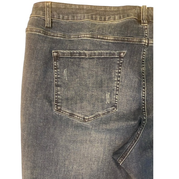 Lane Bryant Stretch MidRise Embellished Jeans - Picture 3 of 5